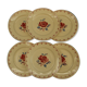Set of 6 dessert plates Badonviller