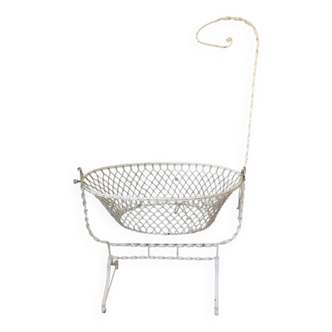 Wrought iron cradle