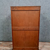 Secretary of Dame Restauration/Charles X in precious wood marquetry circa 1900