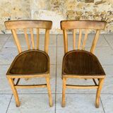 Paire de chaises bistrot par Luterma, circa 50-60
