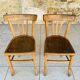 Paire de chaises bistrot par Luterma, circa 50-60