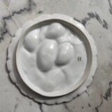 Oyster plate 19th century porcelain Haviland & Co Limoges France