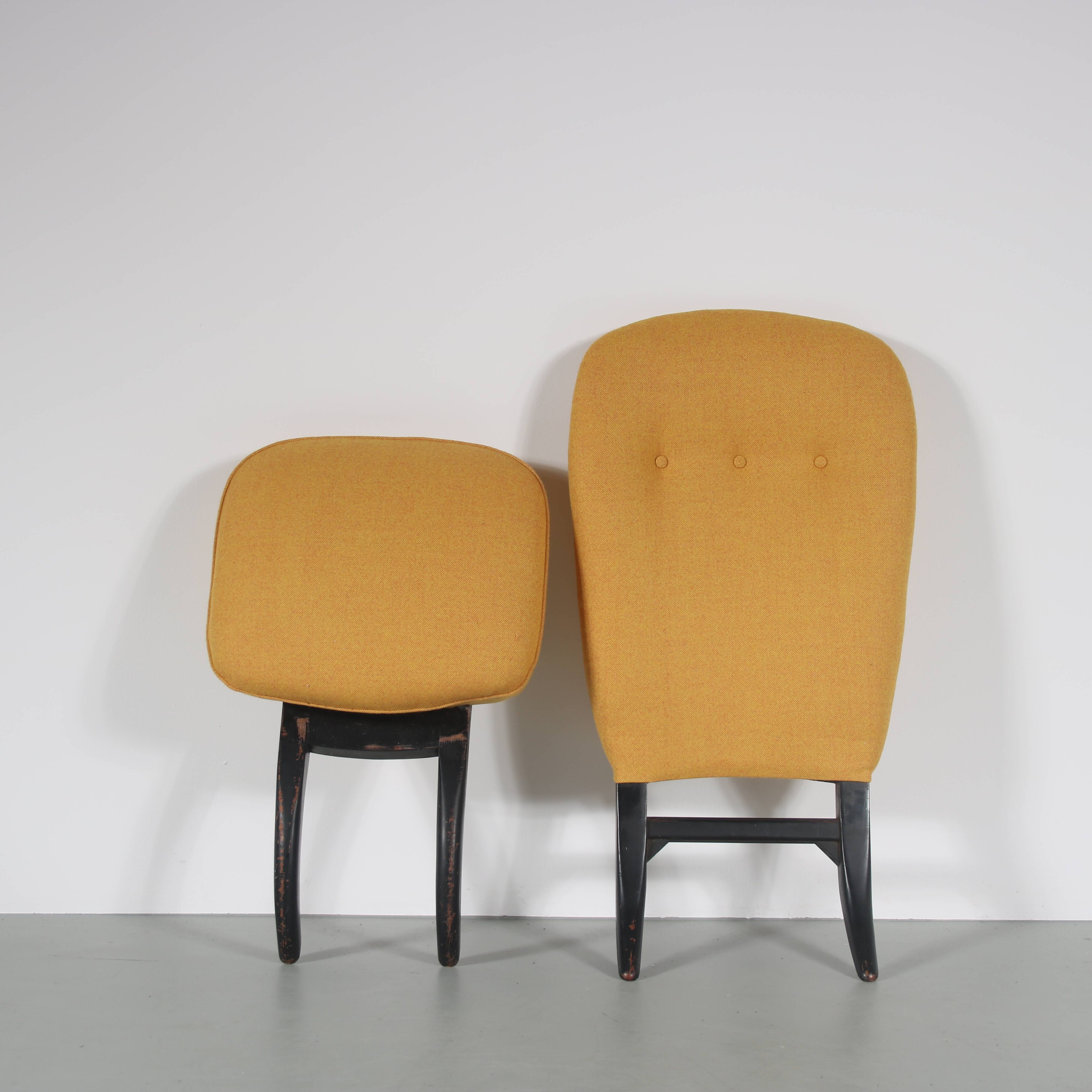 1950s “Congo” Chair by Theo Ruth for Artifort, Netherlands