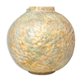 Ceramic vase illegible signature italy 60s