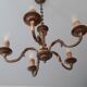 Bronze chandelier 5 lamps