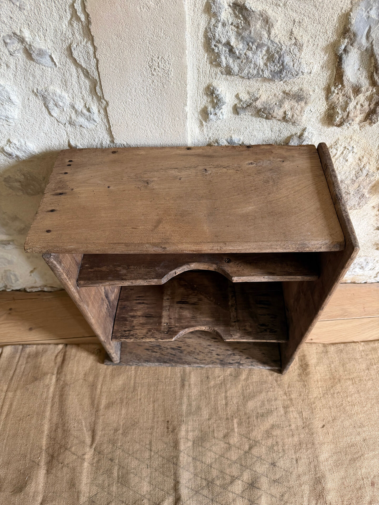 Pine wood shelf