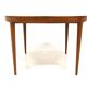 Dining table in walnut, "Facett 3-132" Bertil Fridhagen, Sweden.