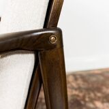 Customizable Restored Mid Century Armchair By Zenon Bączyk, 1960's