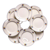 Assiettes à dessert Gien