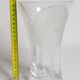 Arques crystal vase, art deco style "Papillons" model, 20 cm