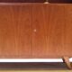 High buffet Biblitheque compass feet U 450 by Jiri Jiroutek for Interier Praha 1960