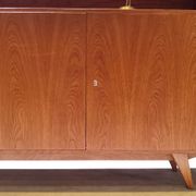 High buffet Biblitheque compass feet U 450 by Jiri Jiroutek for Interier Praha 1960