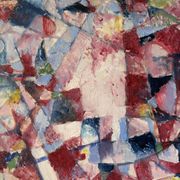 Abstract composition, signed Favre 1951