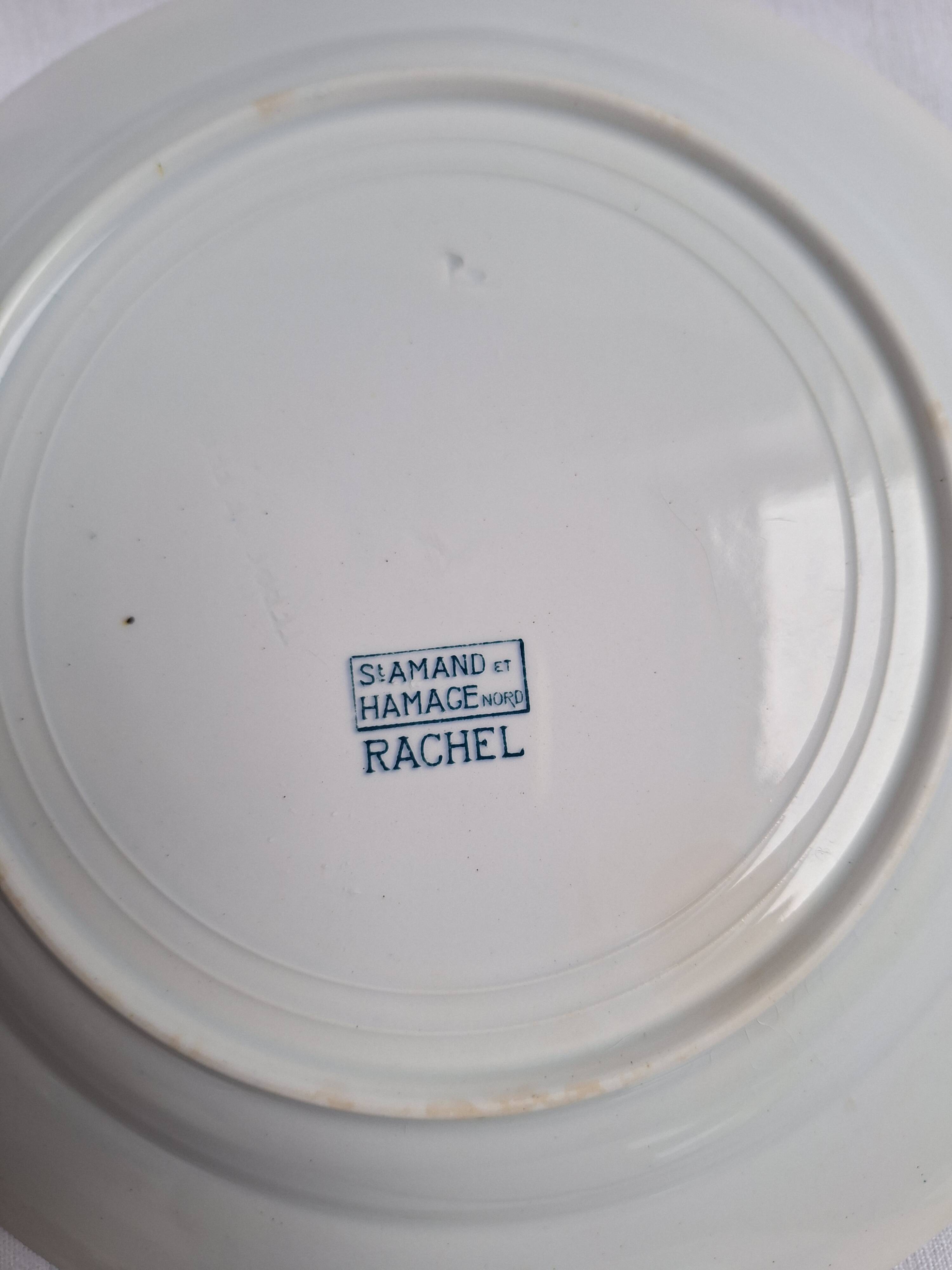 St Amand and Moulin des Loups soup plates