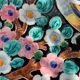 Enamelled ceramic dishes Cerdazur Monaco 1950
