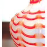 Vase Opaline Vintage de Style Murano