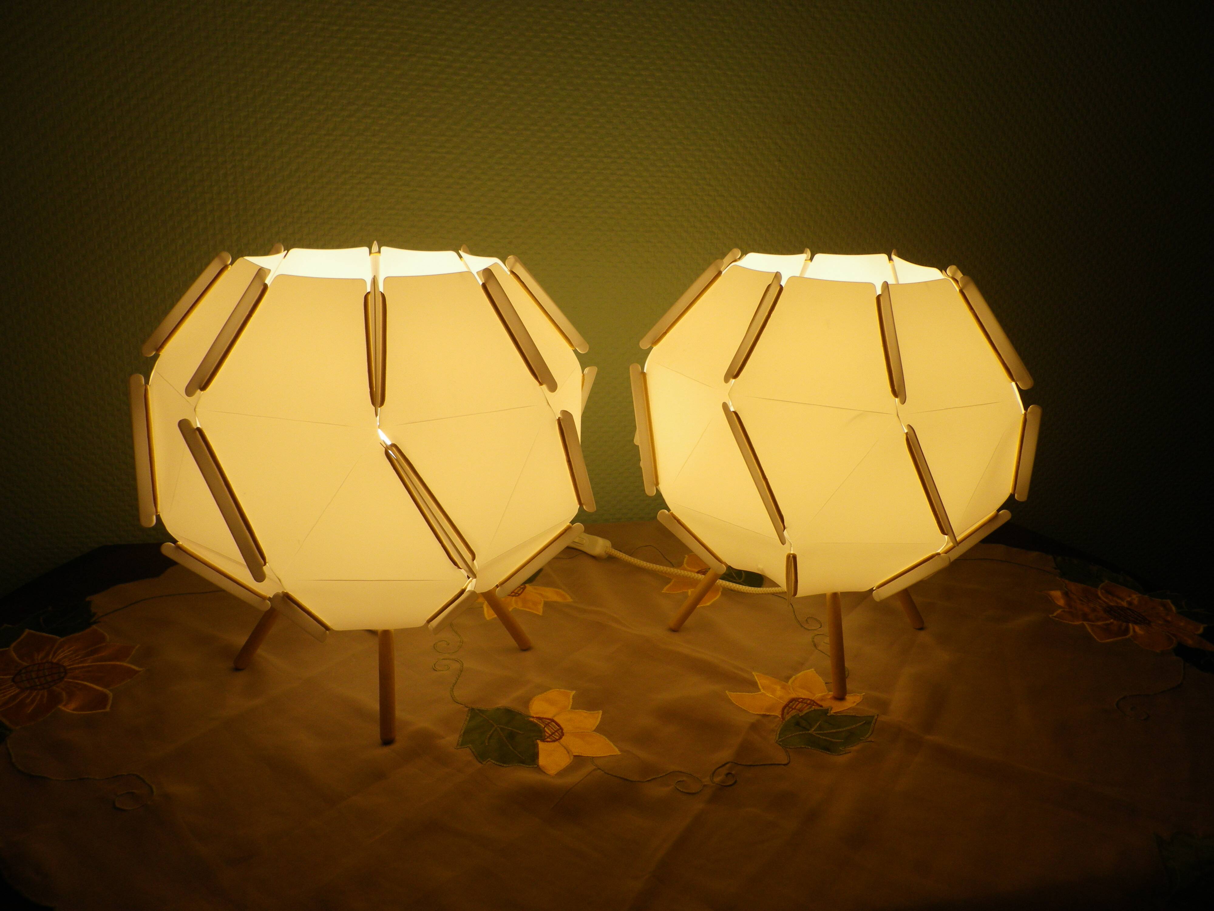 Lamp by designer Mia Cullin