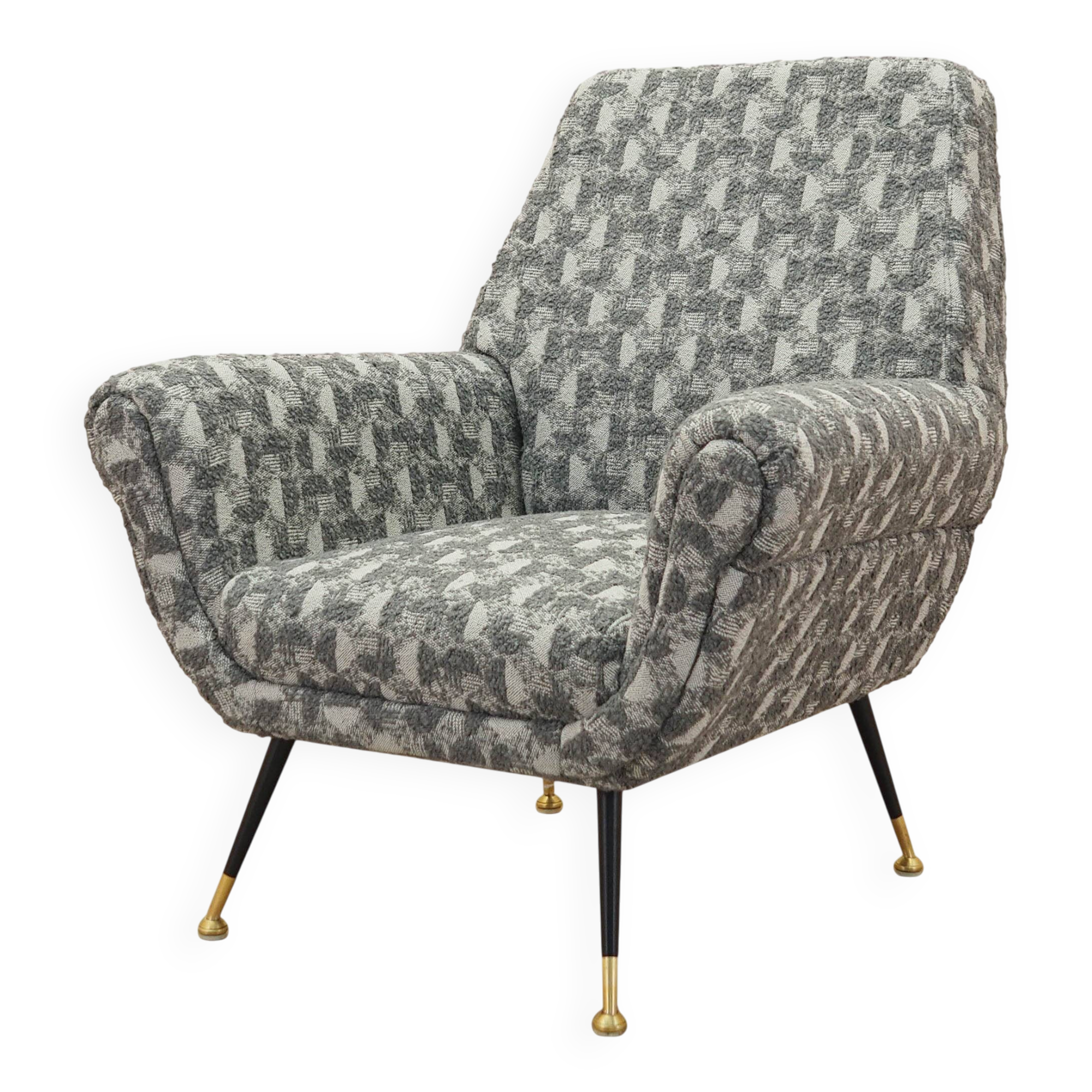 Lounge armchair, Italian design, 1970s, made in Italy