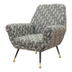Lounge armchair, Italian design, 1970s, made in Italy