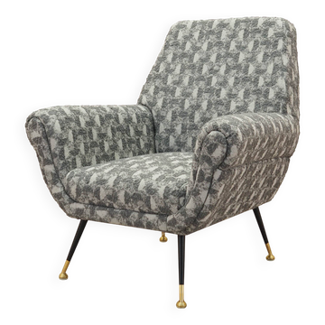 Lounge armchair, Italian design, 1970s, made in Italy