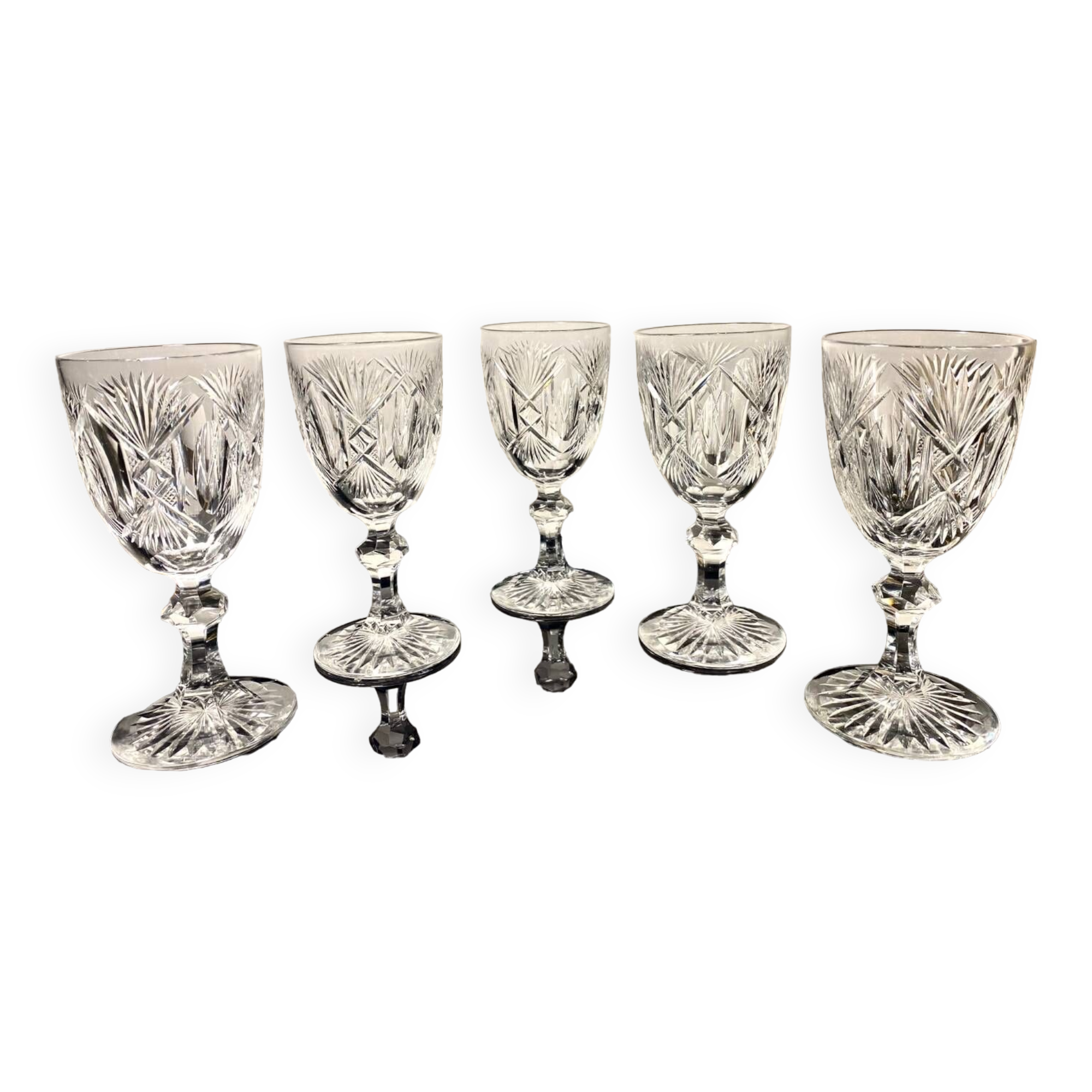 Verre à eau Le Creusot  / Voneche 19eme ciecle
