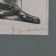 Lithographie de femme George Oudot