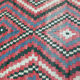 Tapis kilim ancien Maimane reversible 190x100cm