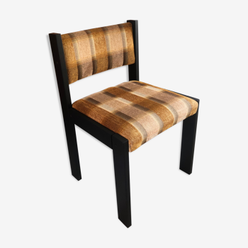 Chair 1970 Scottish velvet fabric