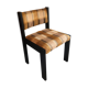 Chair 1970 Scottish velvet fabric