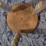 Solid wood stool legs tripod aero-gummed