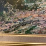 Huile sur toile paysage Roger Reboussin