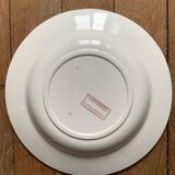 4 assiettes creuses Sarreguemines Fontanges