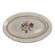 Sarreguemines oval dish early 20th century