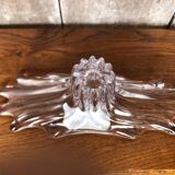 Old empty crystal cup pocket from bayel vintage