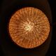 Vintage 70s glass ceiling light