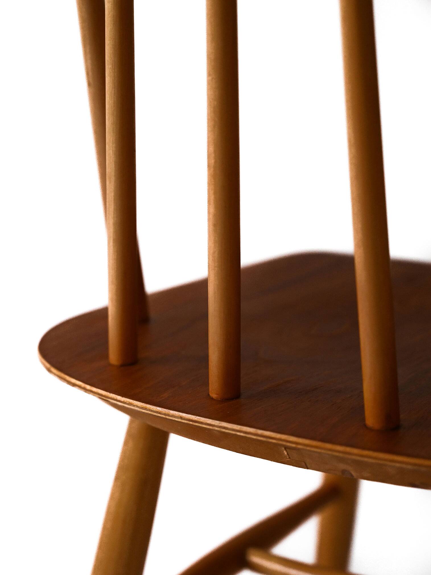 Set of 4 Fanett Chairs by Tapiovaara, Edsbyverken 1962