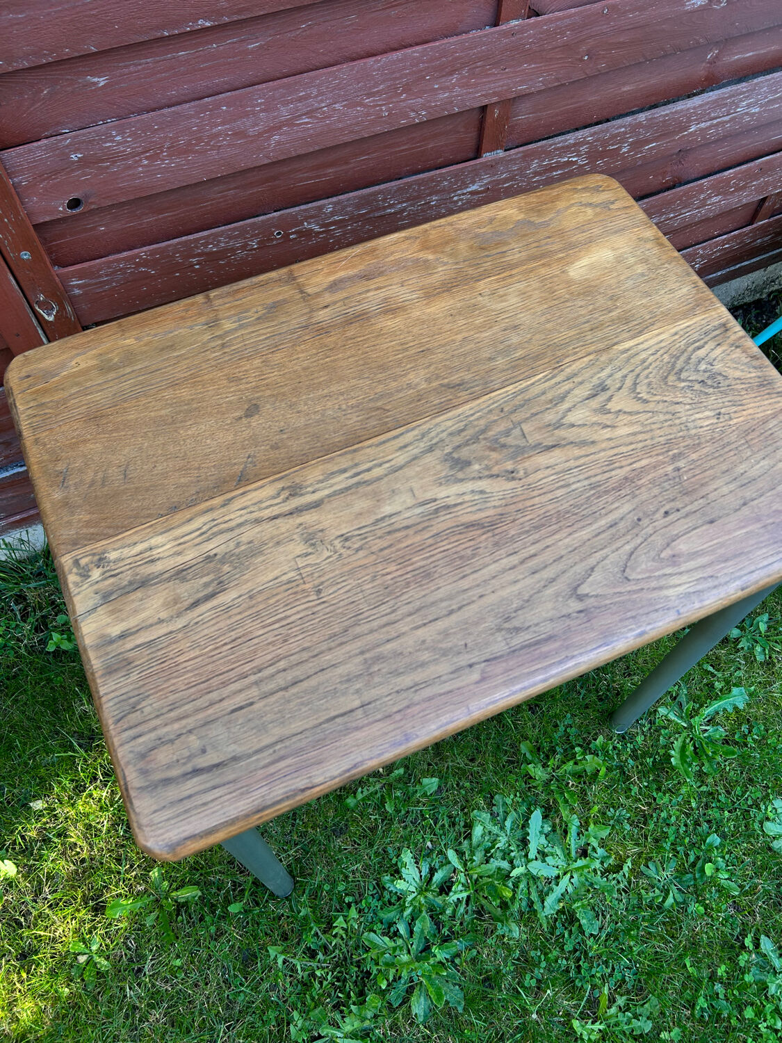 Vintage high school table