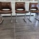 Set of 3 designer chairs by Georges Frydman, 1960s
