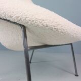 F555 Bouclé Lounge Chair by Pierre Paulin for Artifort 1960s