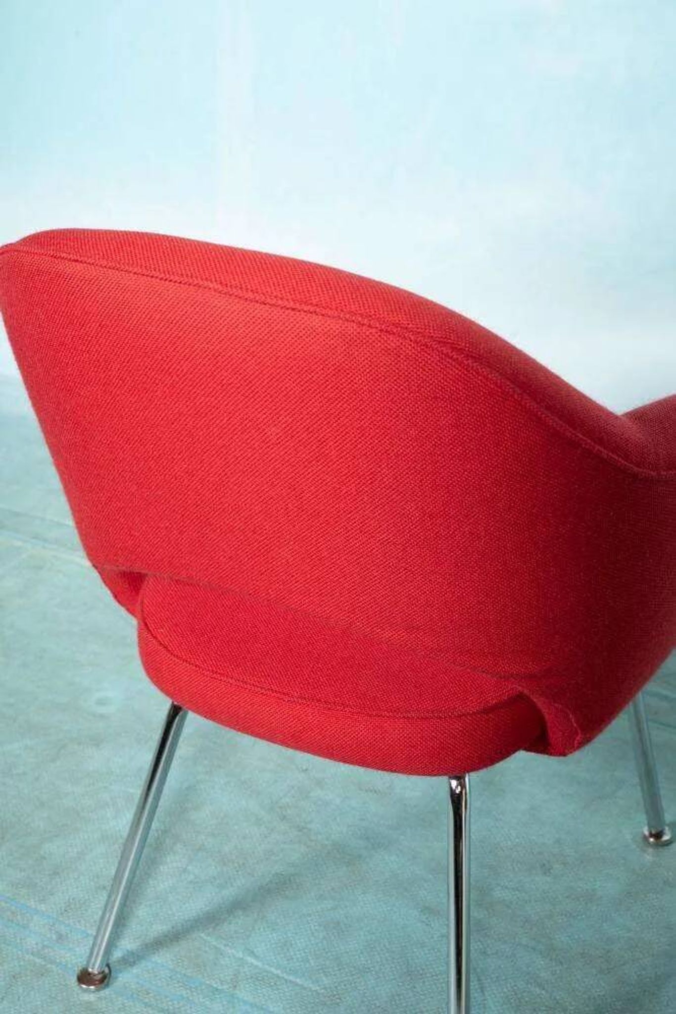 Chaise exécutive Knoll Saarinen des années 1960, époque spatiale.