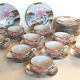 Satsuma Japanese porcelain tea set