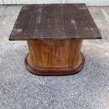 Oval table with art deco central foot