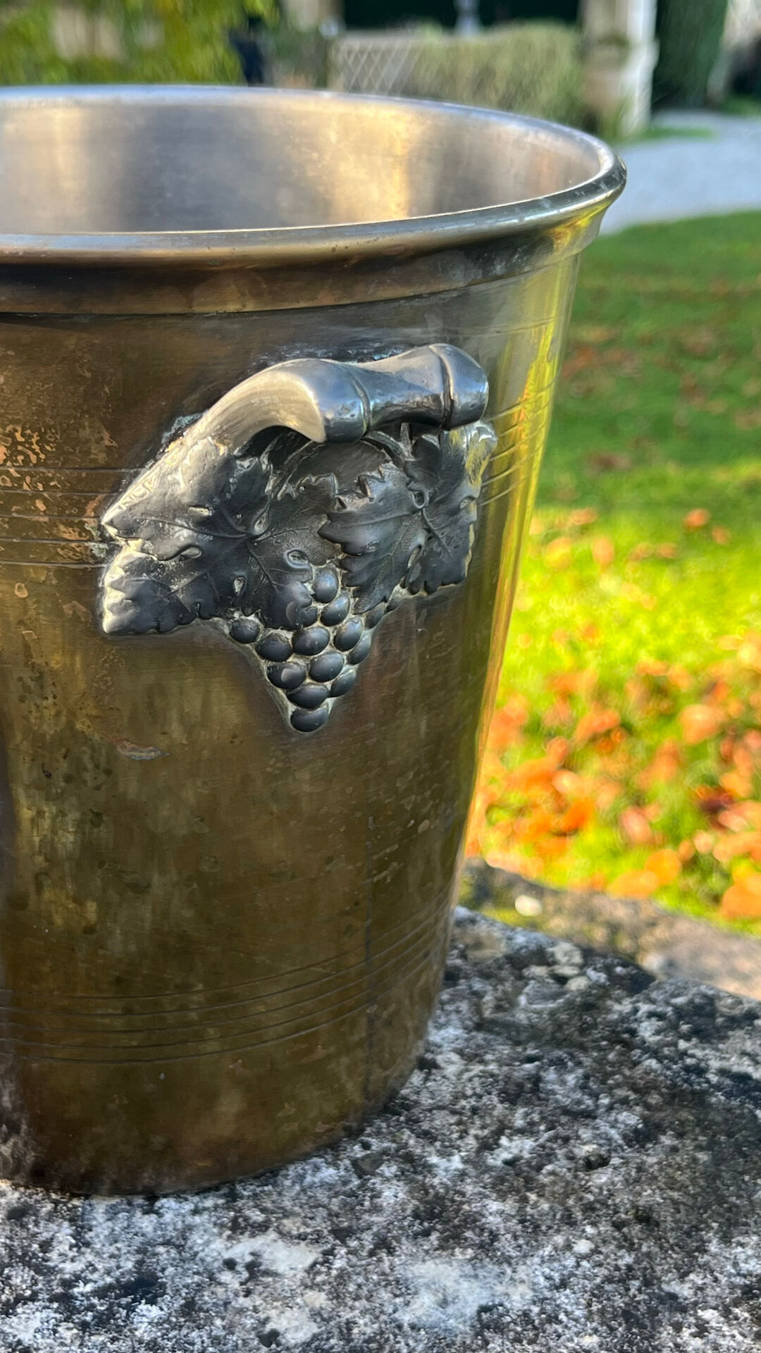 Abel lepitre champagne cooler, vintage french ice bucket