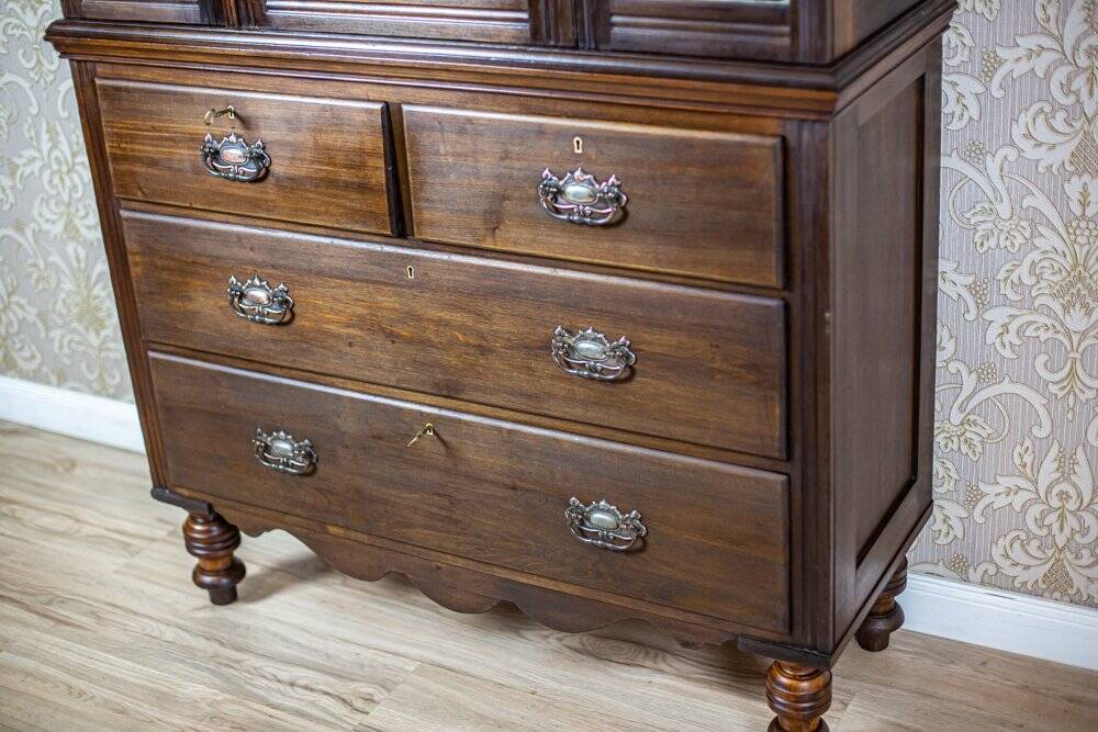 Scandinavian Walnut Buffet, 1930s