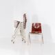 Ensemble de 6 chaises de salle à manger industrielles "S22" par Pagholz