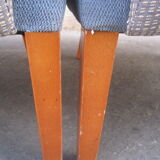 Pair of club style armchairs