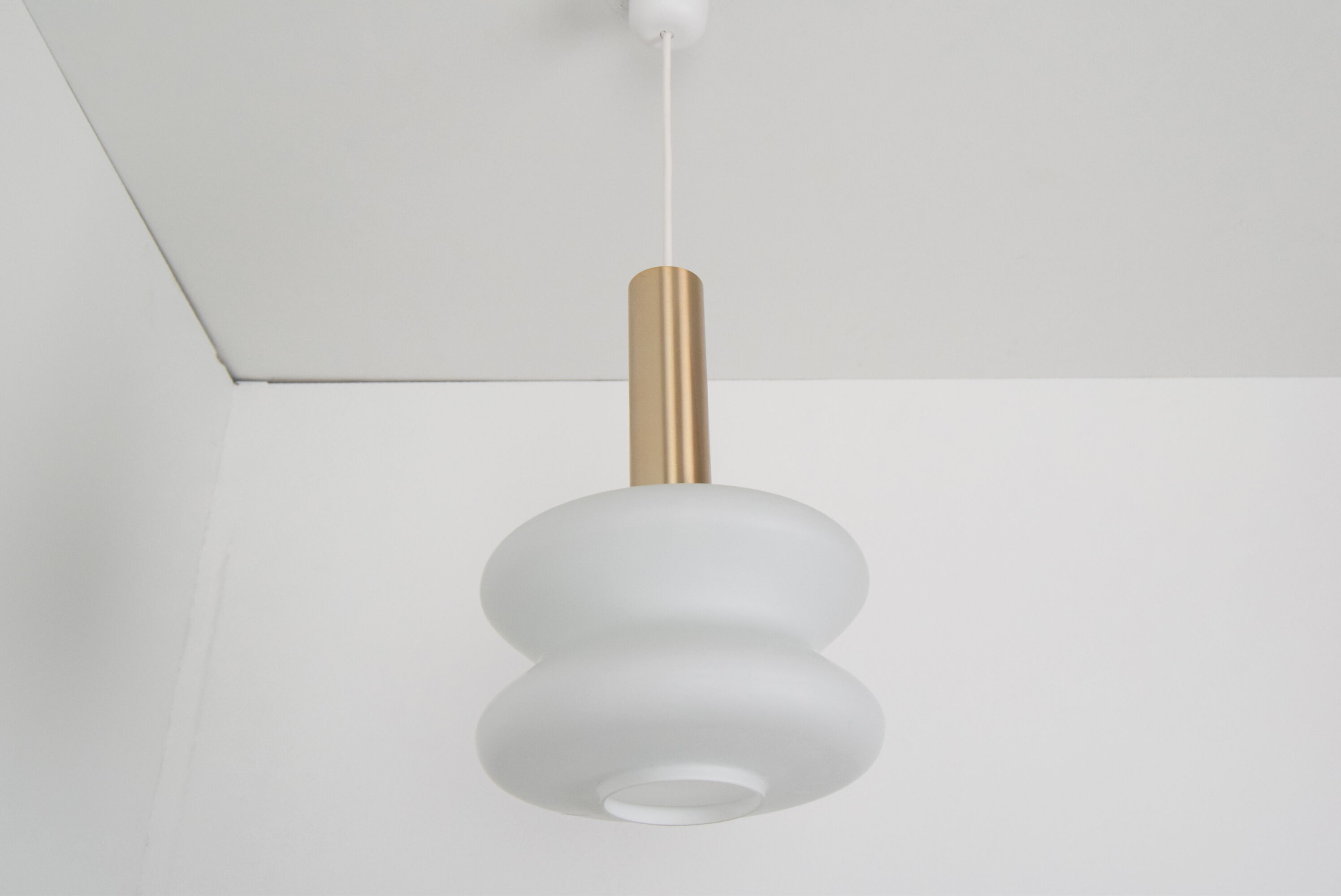 Mid-century glass pendant,1960's