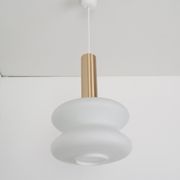 Mid-century glass pendant,1960's