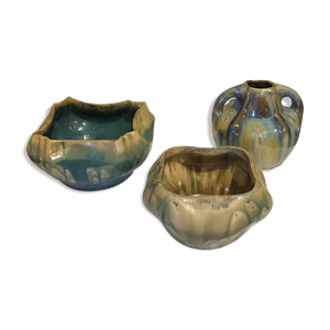 Lot 3 pièces en céramique G.