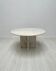 ‘70s Unique Large Round Vintage Marble Dining Table